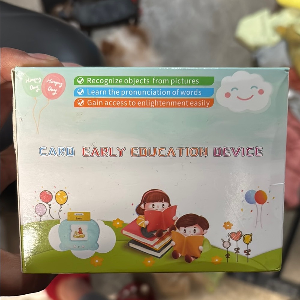 Colorful Card Early Education Device